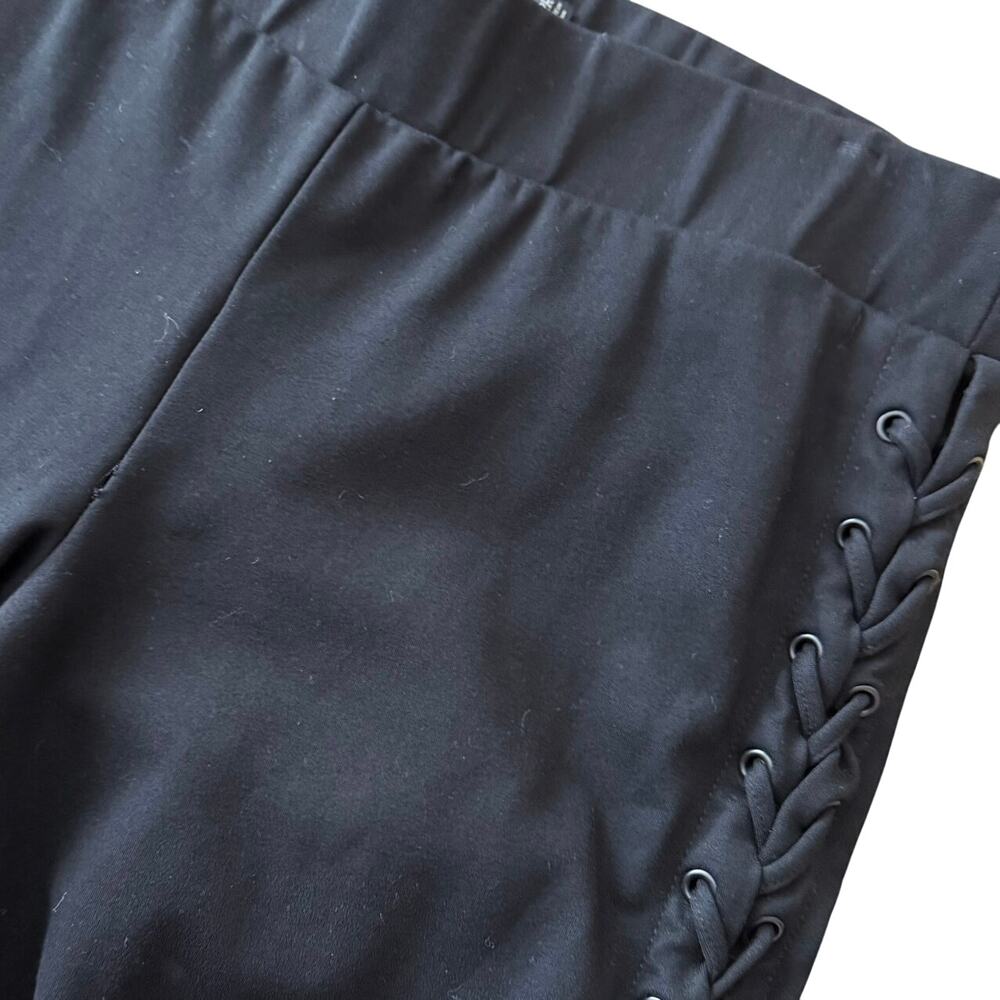 Torrid Pixie Pant Side Lattice Trim Leggings Tumm… - image 7